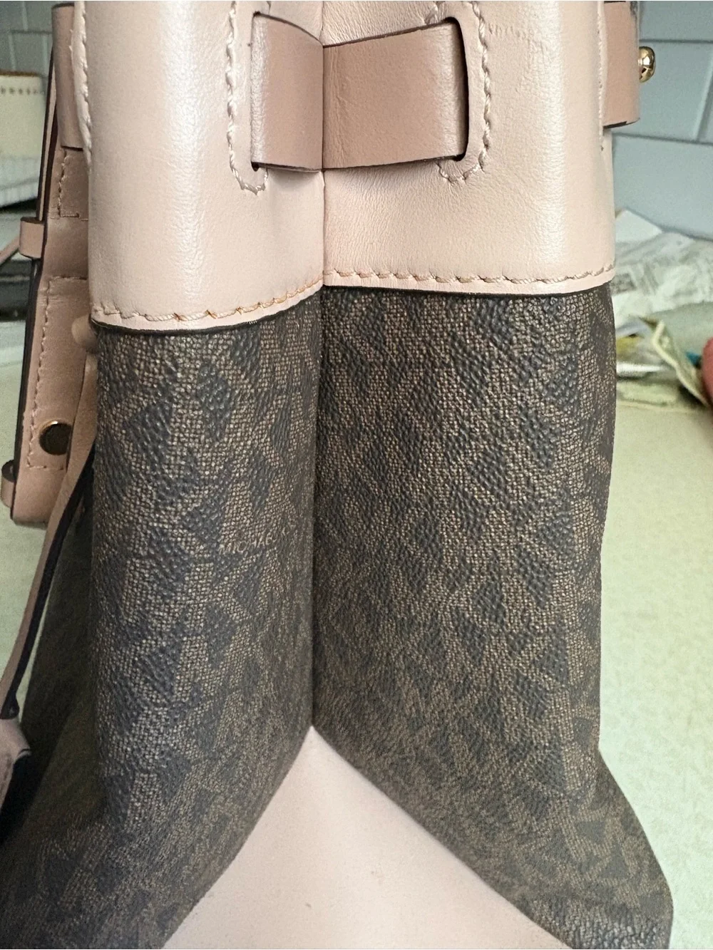 Michael Kors Gramercy Large Logo Satchel Bag